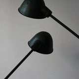 lampe de garage atelier R.G Levallois patine d'origine