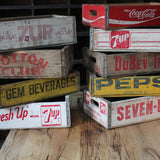 caisse bois brasserie café Seven Up