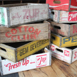wooden crate brewery cafe Pepsi