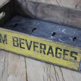 wooden crate brewery coffee gem beverages