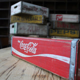wooden crate brewery cafe Coca Cola