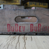 caisse bois brasserie café Dubey inc