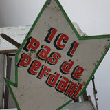 enseigne jeu forain "" ici pas de perdant ""