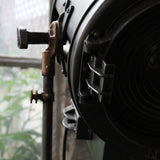 Ancien projecteur cinema hollywood Richardson 1950/60 pied cinema roulette