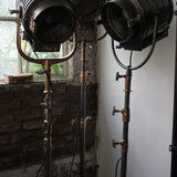 Ancien projecteur cinema hollywood Richardson 1950/60 pied cinema roulette