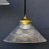 1 Holophane cone pendant lampshade for industrial lamp