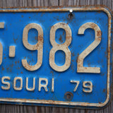 Ancienne plaque d'immatriculation americaine . Vintage USA