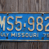 Ancienne plaque d'immatriculation americaine . Vintage USA