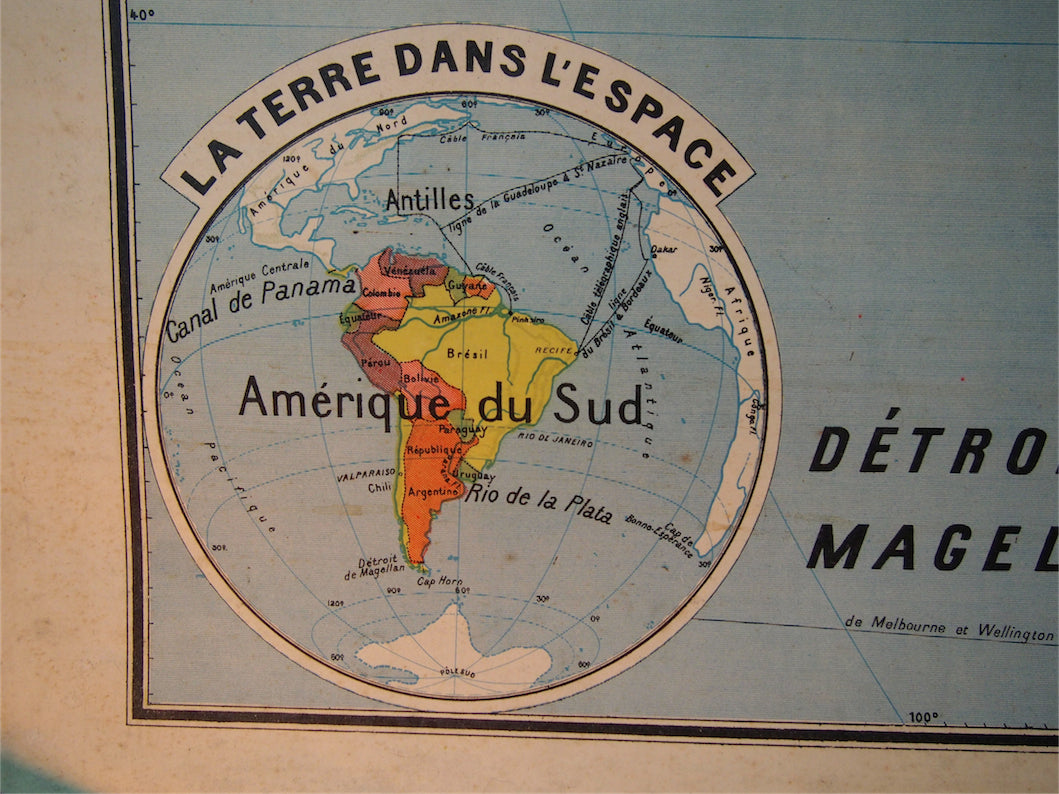 Ancienne carte affiche scolaire annee 60 éditeur mdi - Collection Ancienne carte affiche scolaire annee 60 éditeur mdi - Collection