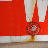 Vintage US road sign. 2 WAY