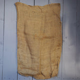 Ancien sac à pomme de terre americain, déco vintage USA