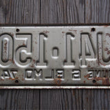 Ancienne plaque d'immatriculation americaine . Vintage USA