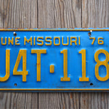 Ancienne plaque d'immatriculation americaine . Vintage USA