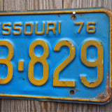 Ancienne plaque d'immatriculation americaine . Vintage USA