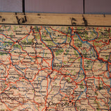 ancienne affiche scolaire Bassin d'Aquitaine - France