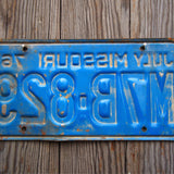 Ancienne plaque d'immatriculation americaine . Vintage USA