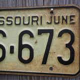 Ancienne plaque d'immatriculation americaine . Vintage USA