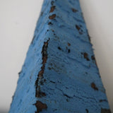 etoile de grange Amish zinc bleue grand modele