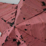 etoile de grange Amish zinc rose modele moyen