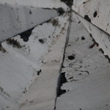 etoile de grange Amish zinc blanche modele moyen