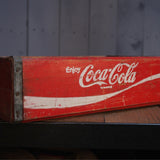 1 caisse bois brasserie café USA Coca Cola rouge
