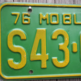 Ancienne plaque d'immatriculation americaine . Vintage USA