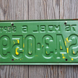 Ancienne plaque d'immatriculation americaine . Vintage USA