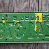 Ancienne plaque d'immatriculation americaine . Vintage USA