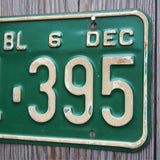 Ancienne plaque d'immatriculation americaine . Vintage USA