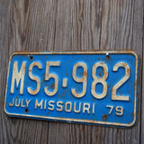 Ancienne plaque d'immatriculation americaine . Vintage USA