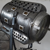 rare very large Cremer charcoal cinema projector with rack and pinion stand