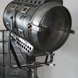 rare very large Cremer charcoal cinema projector with rack and pinion stand