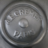 rare very large Cremer charcoal cinema projector with rack and pinion stand