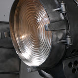 rare very large Cremer charcoal cinema projector with rack and pinion stand