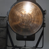 rare very large Cremer charcoal cinema projector with rack and pinion stand