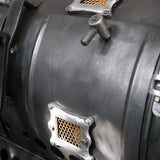 rare very large Cremer charcoal cinema projector with rack and pinion stand