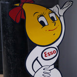 ESSO goutte d'huile ancienne Tole publicitaire année 1962