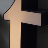 lampe veilleuse ancienne lettre d'enseigne lumineuse "" T ""