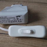 lampe veilleuse ancienne lettre d'enseigne lumineuse "" S ""