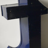 lampe veilleuse ancienne lettre d'enseigne lumineuse "" T ""