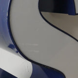 lampe veilleuse ancienne lettre d'enseigne lumineuse "" S ""