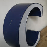 lampe veilleuse ancienne lettre d'enseigne lumineuse "" C ""