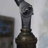 Rare Lampe O.C. White Industrielle fixation murale applique