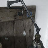 Rare Lampe O.C. White Industrielle fixation murale applique