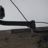 Rare Lampe O.C. White Industrielle fixation murale applique