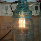 lampe baladeuse industrielle suspension 100% verre