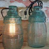 lampe baladeuse industrielle suspension 100% verre