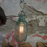 lampe baladeuse industrielle suspension 100% verre