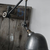 Ancienne lampe applique industrielle DUGDILL