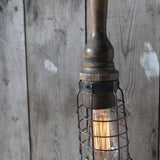 unique baladeuse de garage art populaire bois massif